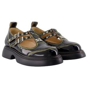 GANNI Women’s Butterfly Everyday Mary Jane Shoes
